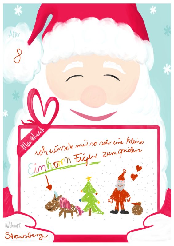 Wunschzettel Weihnachten - virtueller Wunschbaum Märkisch Oderland